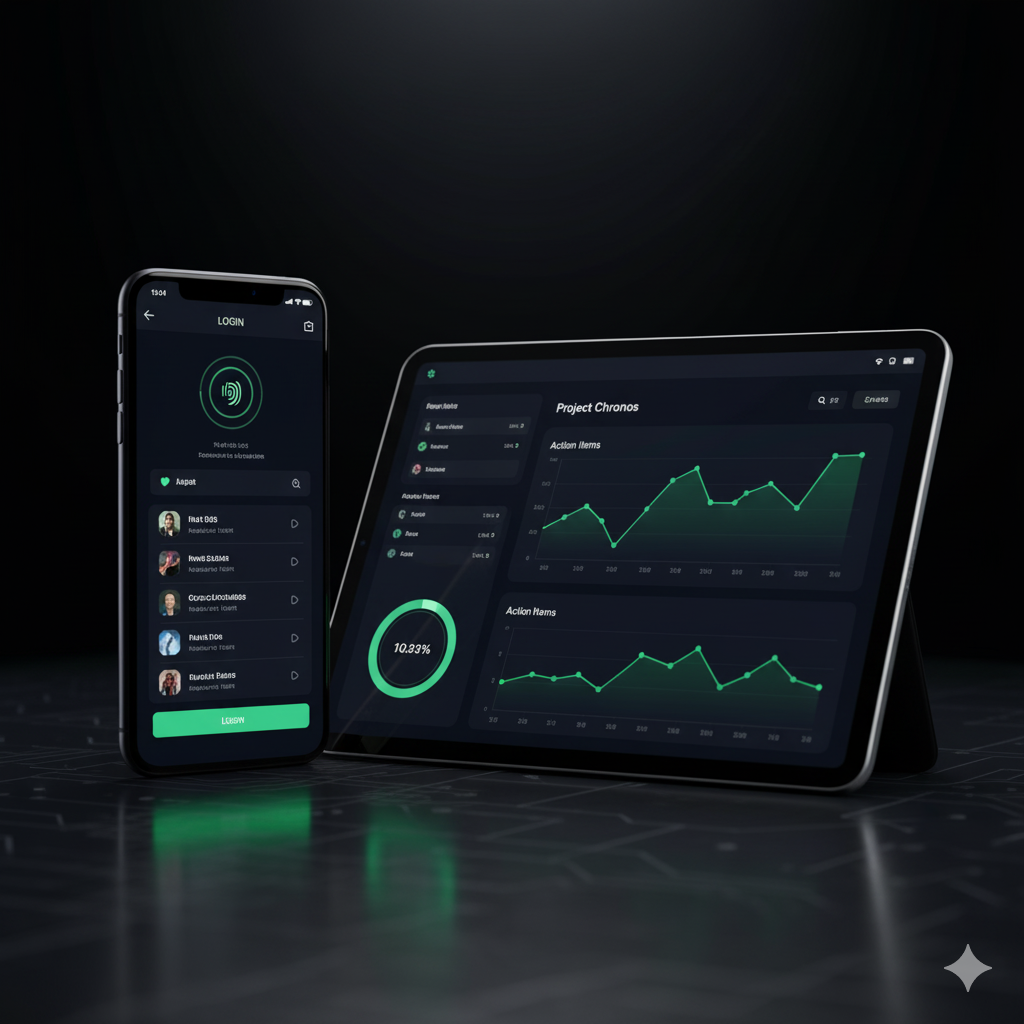 Mockup demonstrativo do WEBAPPI